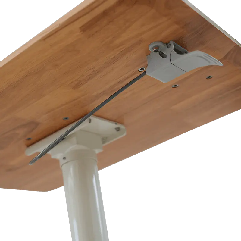 SK06-01 Natural Wood Style Pneumatica Height-Adjustable Desk