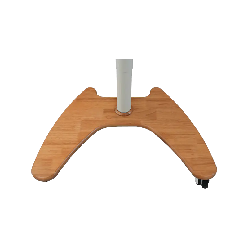 SK06-01 Natural Wood Style Pneumatica Height-Adjustable Desk