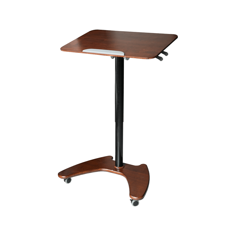 SK06 Lignum solidum iuglandis pneumatica Height-Aliquabilis inclinatio Desk