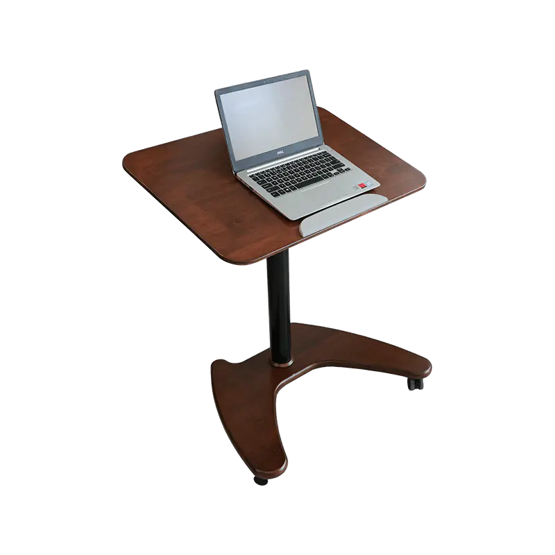 SK06 Lignum solidum iuglandis pneumatica Height-Aliquabilis inclinatio Desk