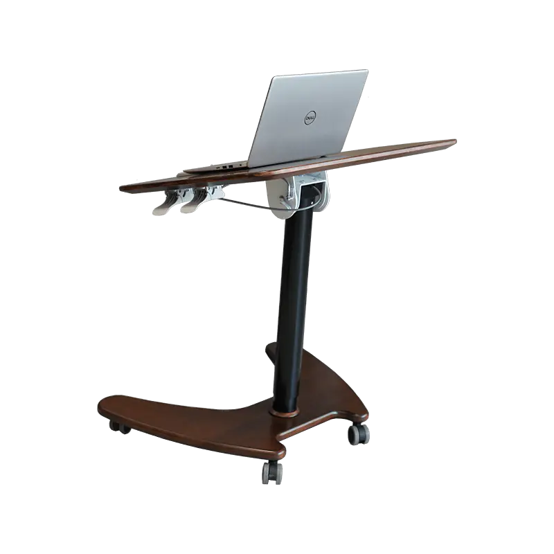 SK06 Lignum solidum iuglandis pneumatica Height-Aliquabilis inclinatio Desk