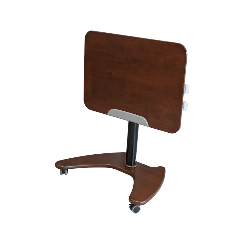 SK06 Lignum solidum iuglandis pneumatica Height-Aliquabilis inclinatio Desk