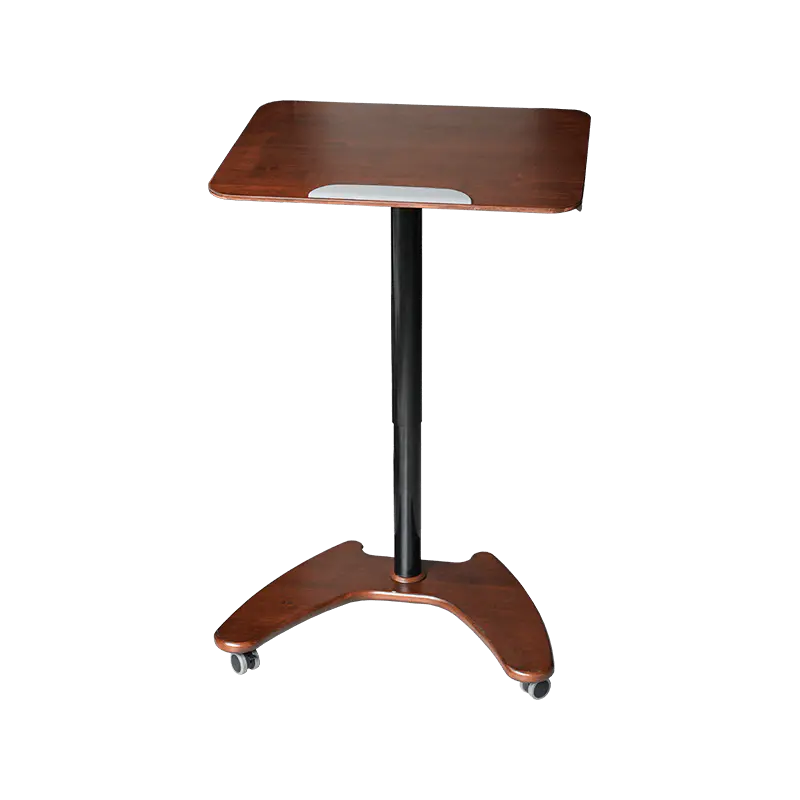 SK06 Lignum solidum iuglandis pneumatica Height-Aliquabilis inclinatio Desk