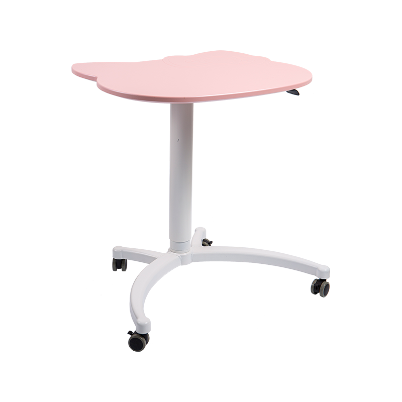 TH12 (Cat Head Leg Column + Cat Head Panel Column) Pneumatica Height-Adjustable Desk