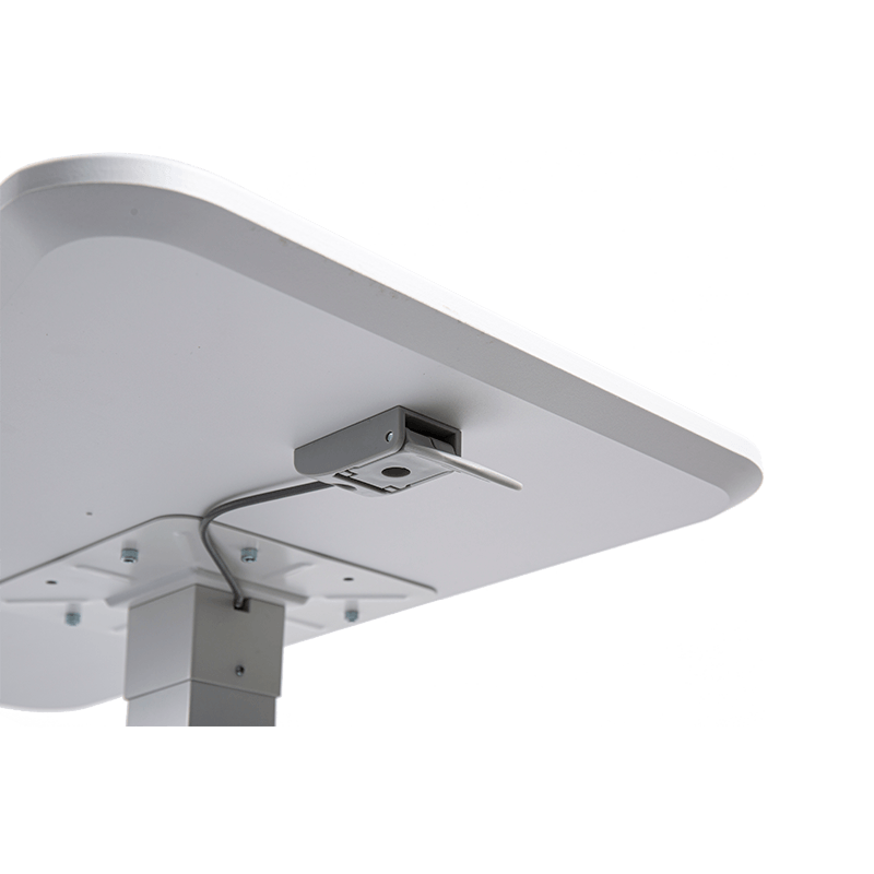 TH07 (Quare Aluminium Tube Column) Pneumatica Altitudo-Adjustable Desk