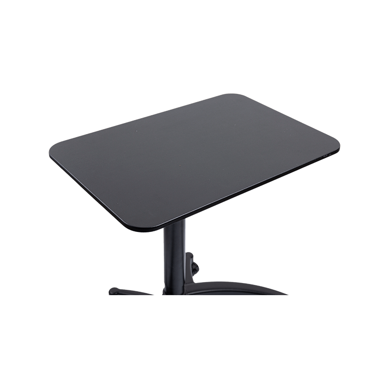 TH-13 (Cat Head Leg Column with Square Panel Column) Pneumatica Height-Adjustable Desk